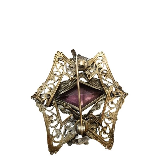 Antique Victorian Sash Brooch (A4927) - Picture 6 of 6